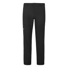 Salewa Softshell Hiking Trousers Dolomia (2-way stretch, warm, wind and water repellent) black Men